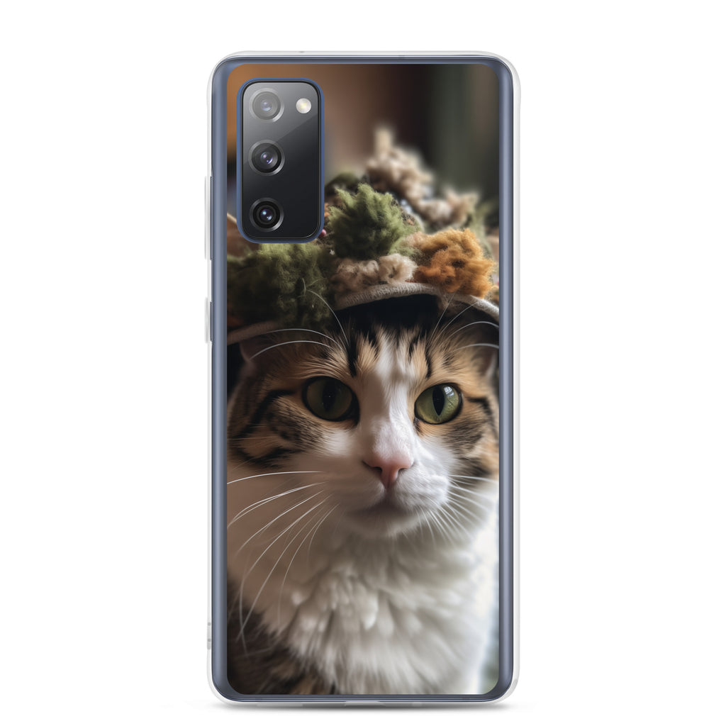 Cat Hat E Clear Case for Samsung®