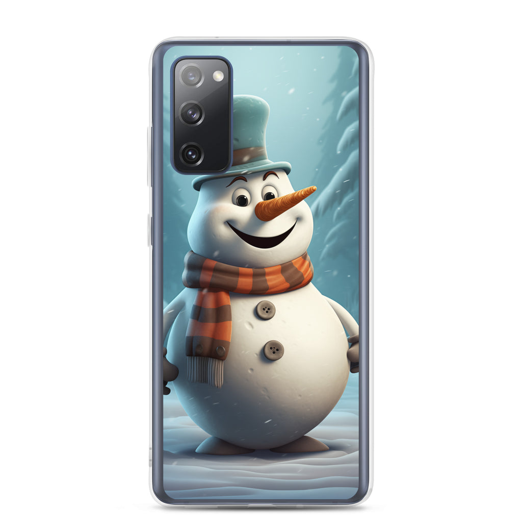 Snowman Gray Clear Case for Samsung®