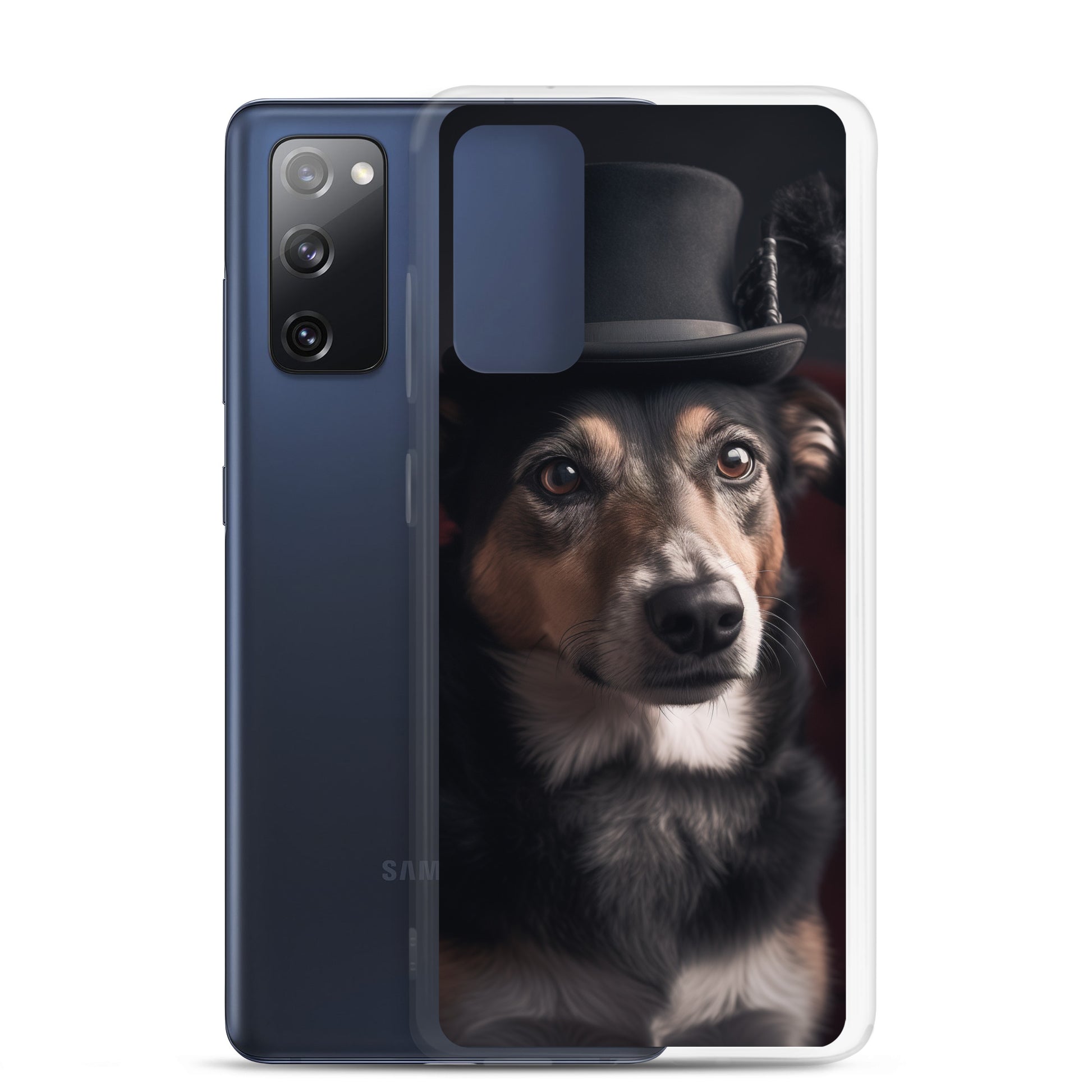 Top Hat Dog B Clear Case for Samsung®
