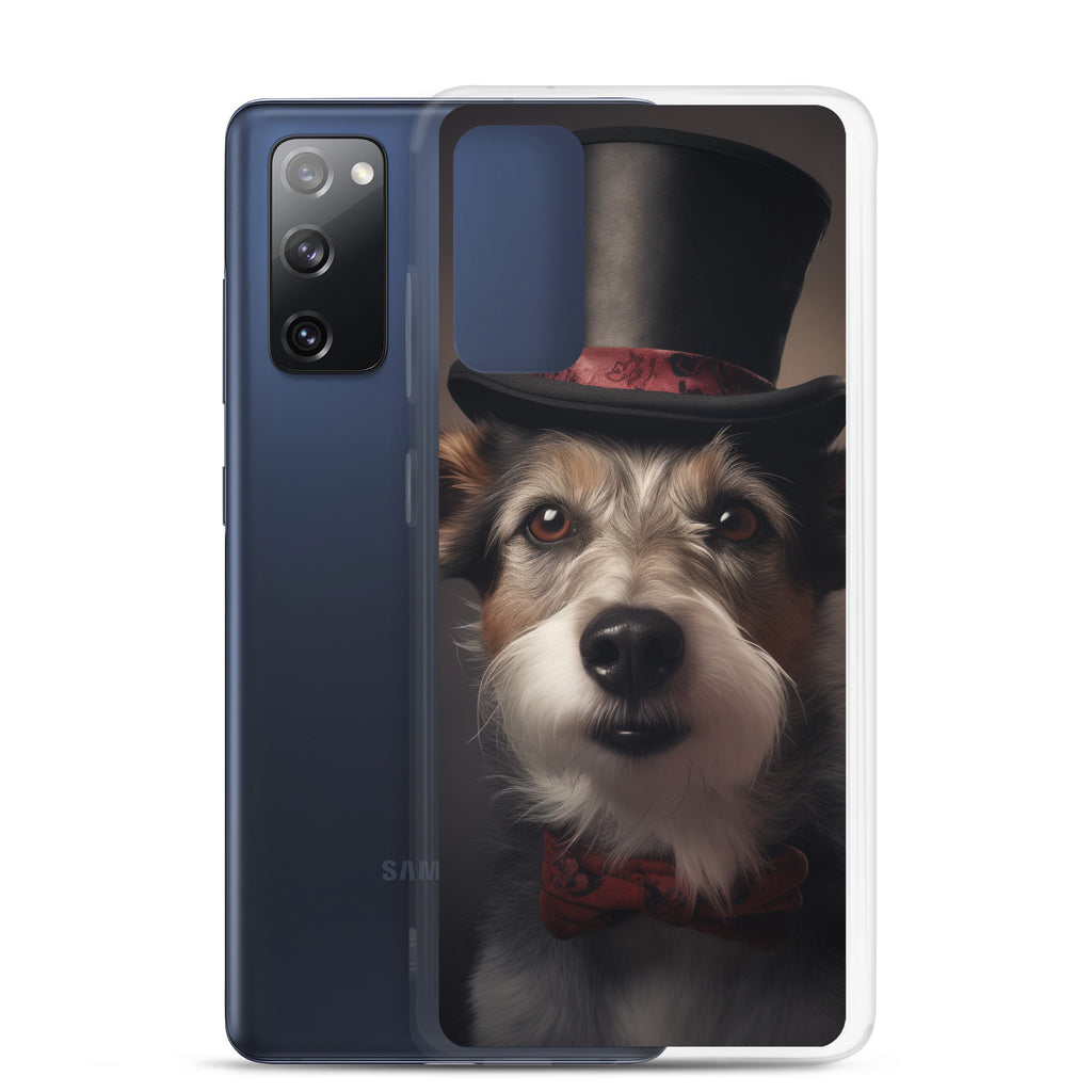 Top Hat Dog E Clear Case for Samsung®