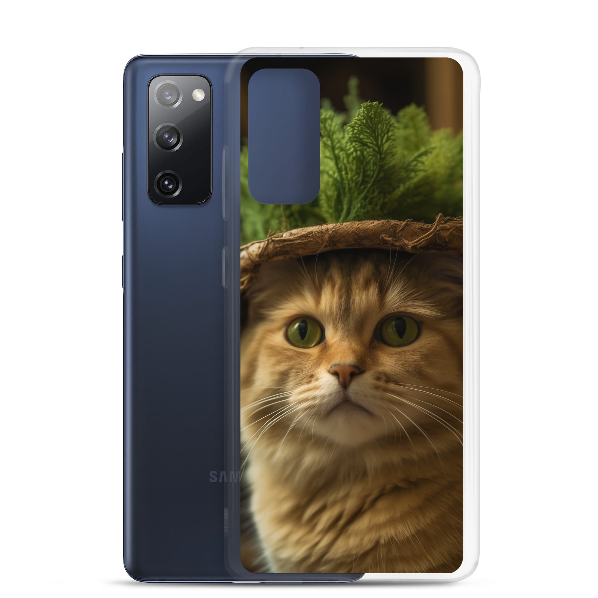 Cat Hat D Clear Case for Samsung®