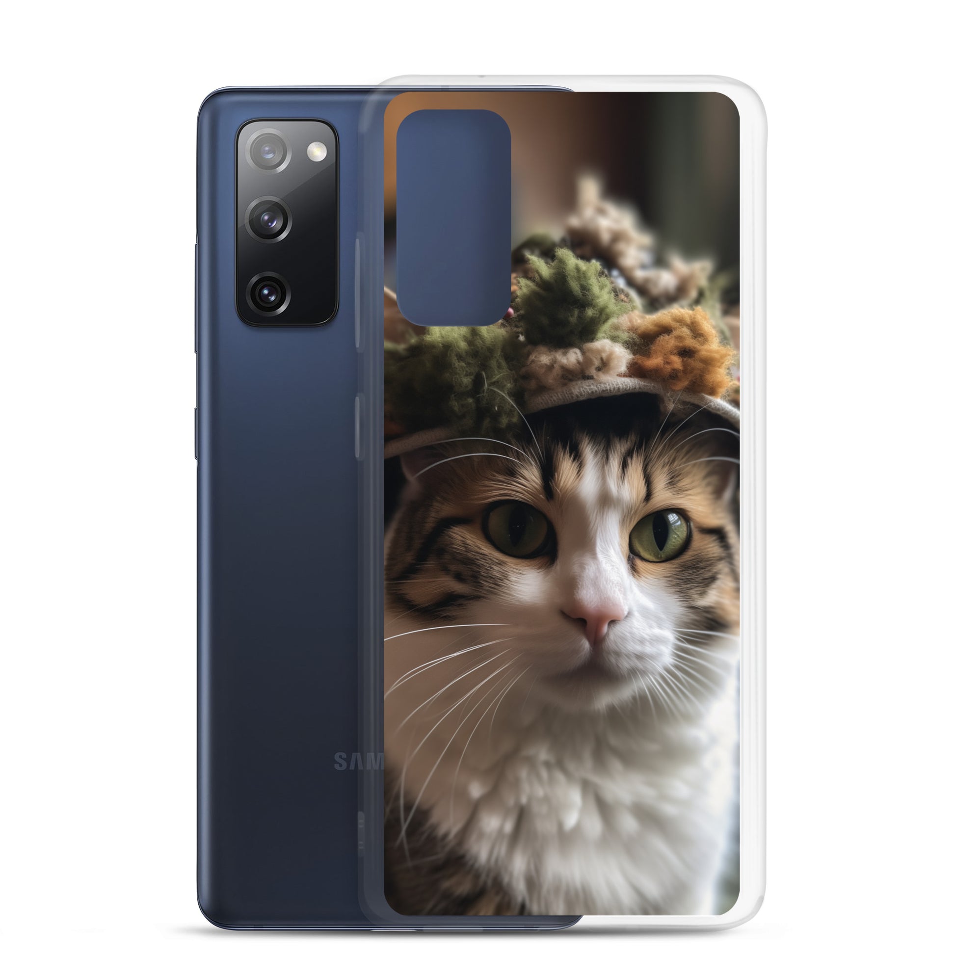 Cat Hat E Clear Case for Samsung®