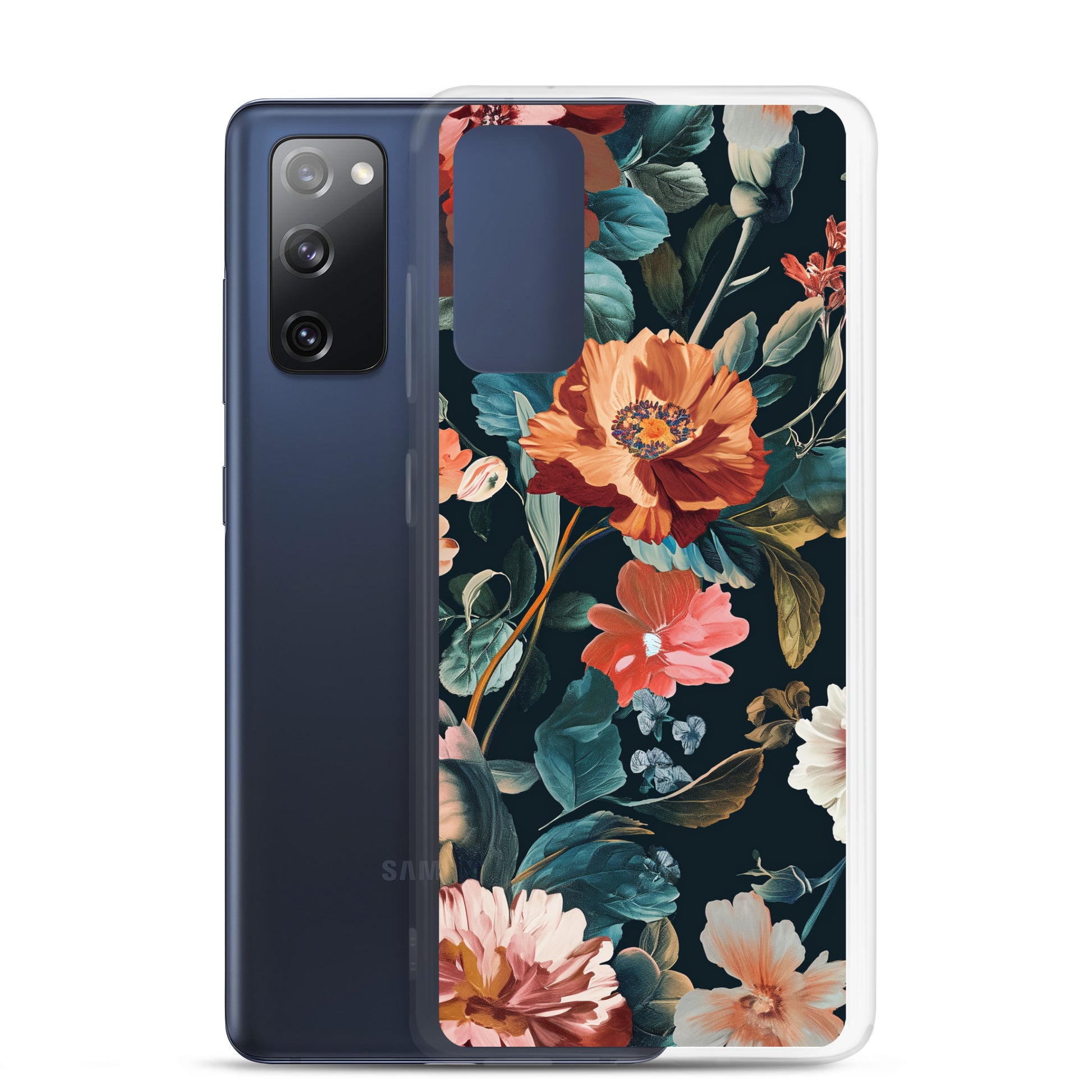 Flower Golden Clear Case for Samsung®