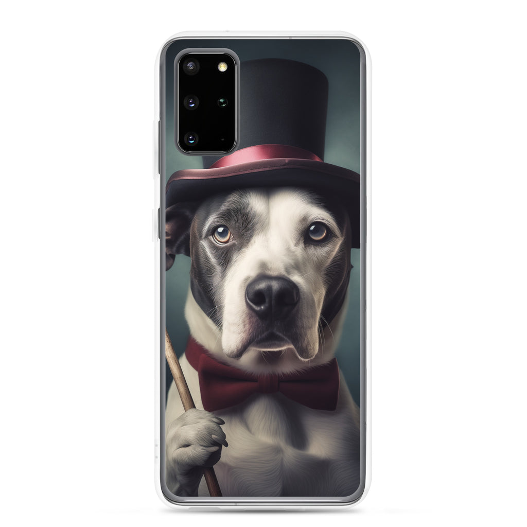 Top Hat Dog D Clear Case for Samsung®