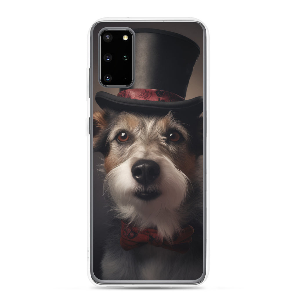 Top Hat Dog E Clear Case for Samsung®