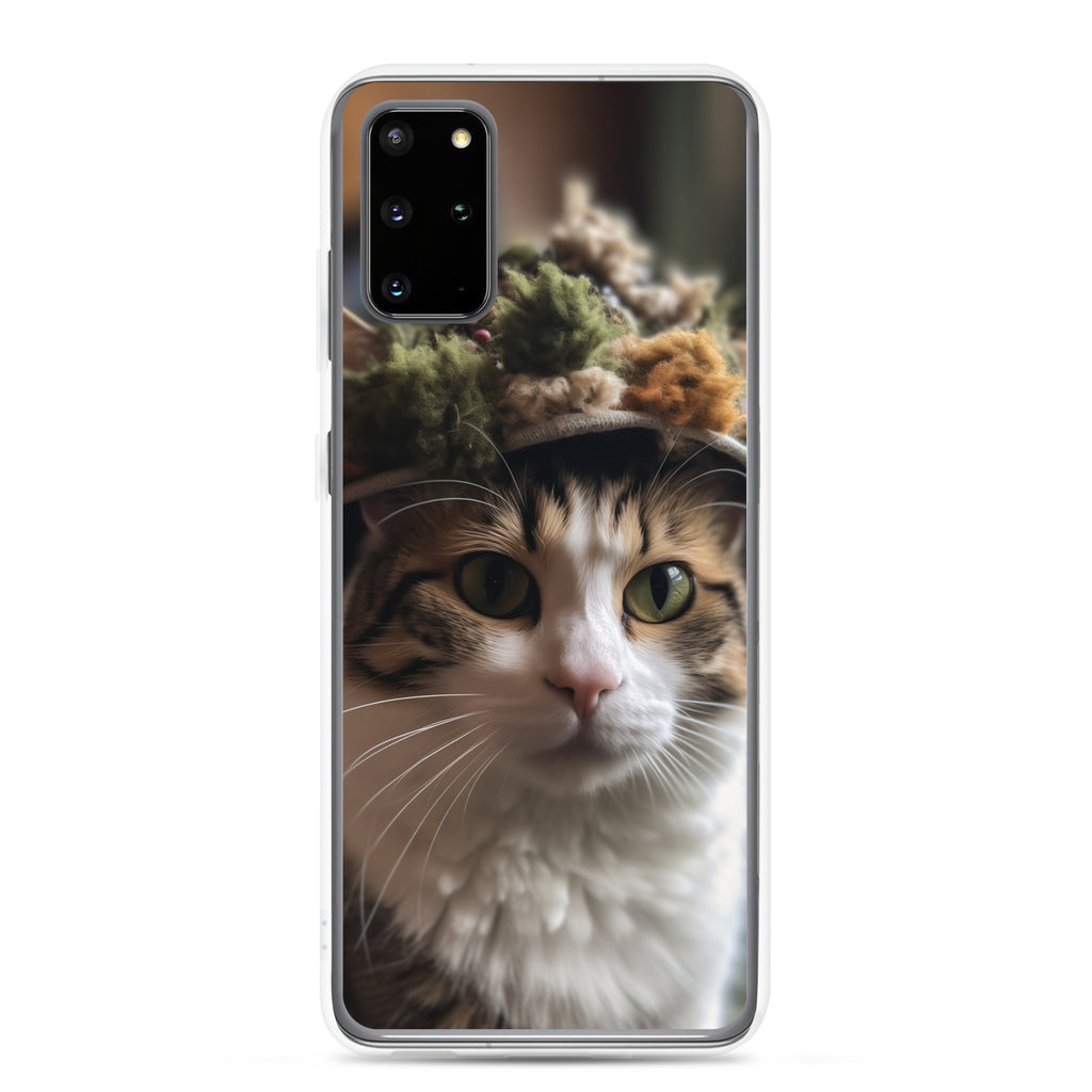 Cat Hat E Clear Case for Samsung®