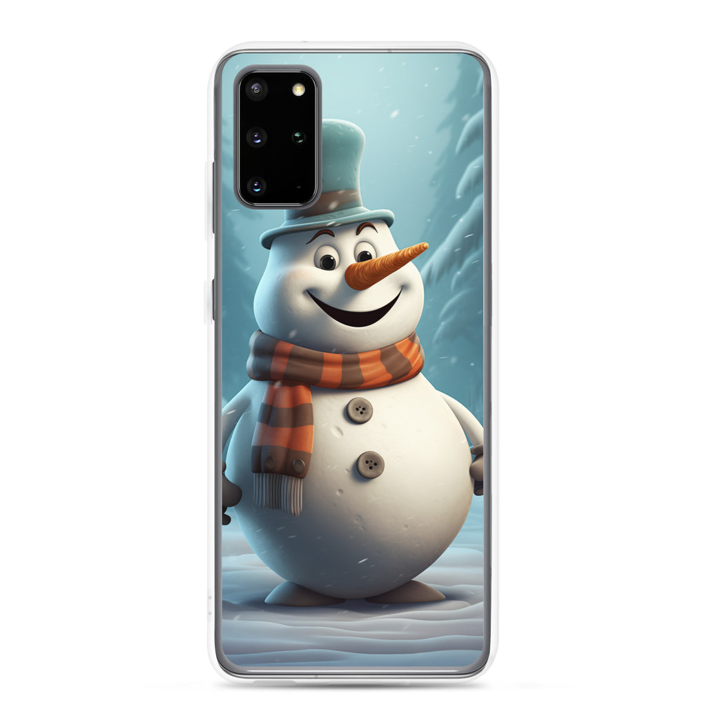 Snowman Gray Clear Case for Samsung®