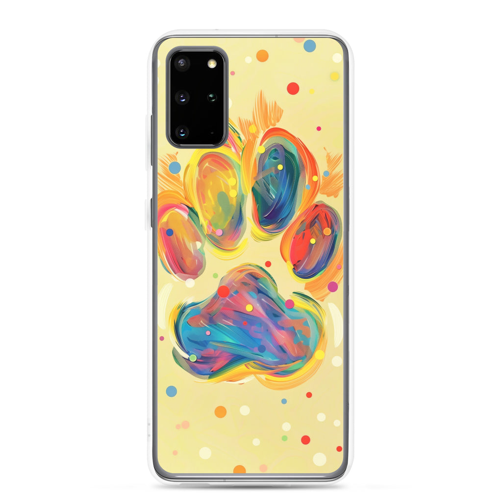 Artistic PawPrints Dreamscape Clear Case for Samsung®