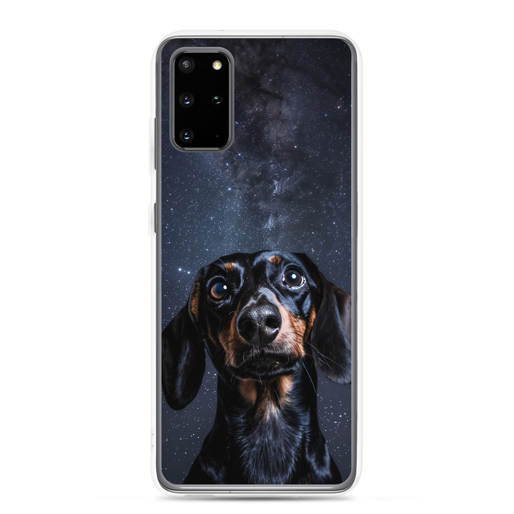 Dachshund Starry Night Clear Case for Samsung®