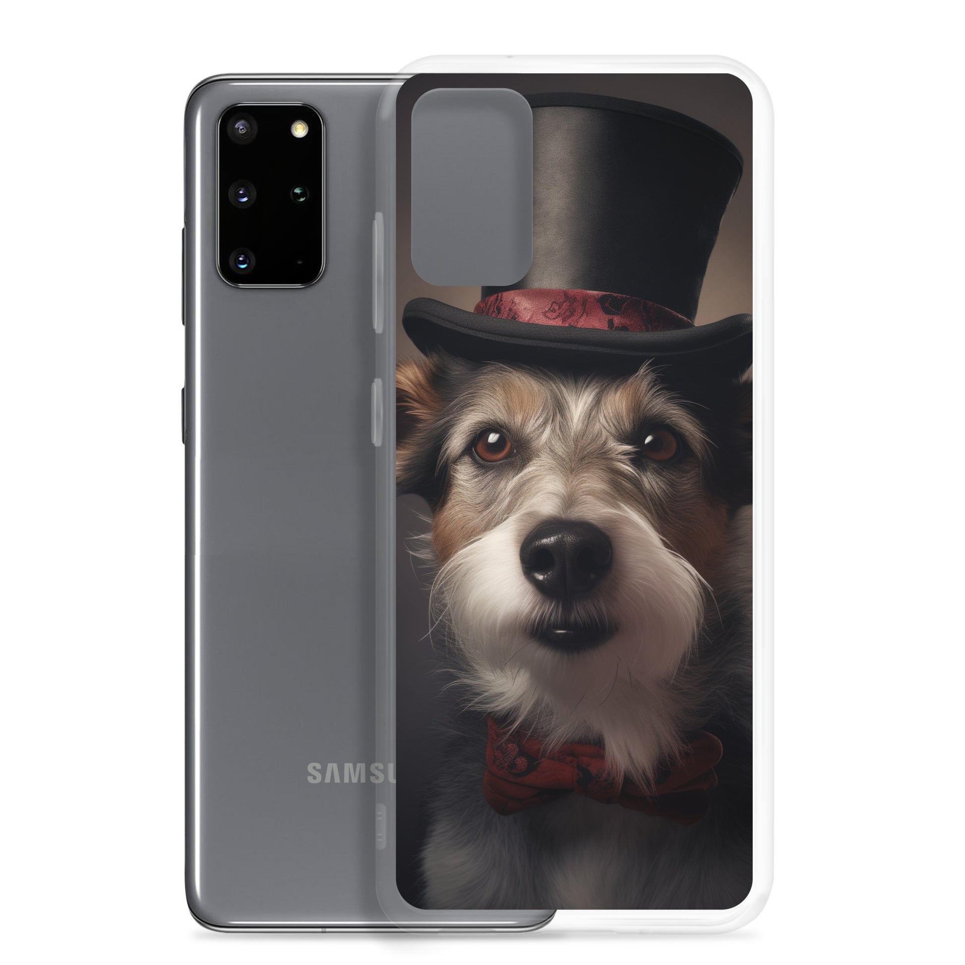 Top Hat Dog E Clear Case for Samsung®