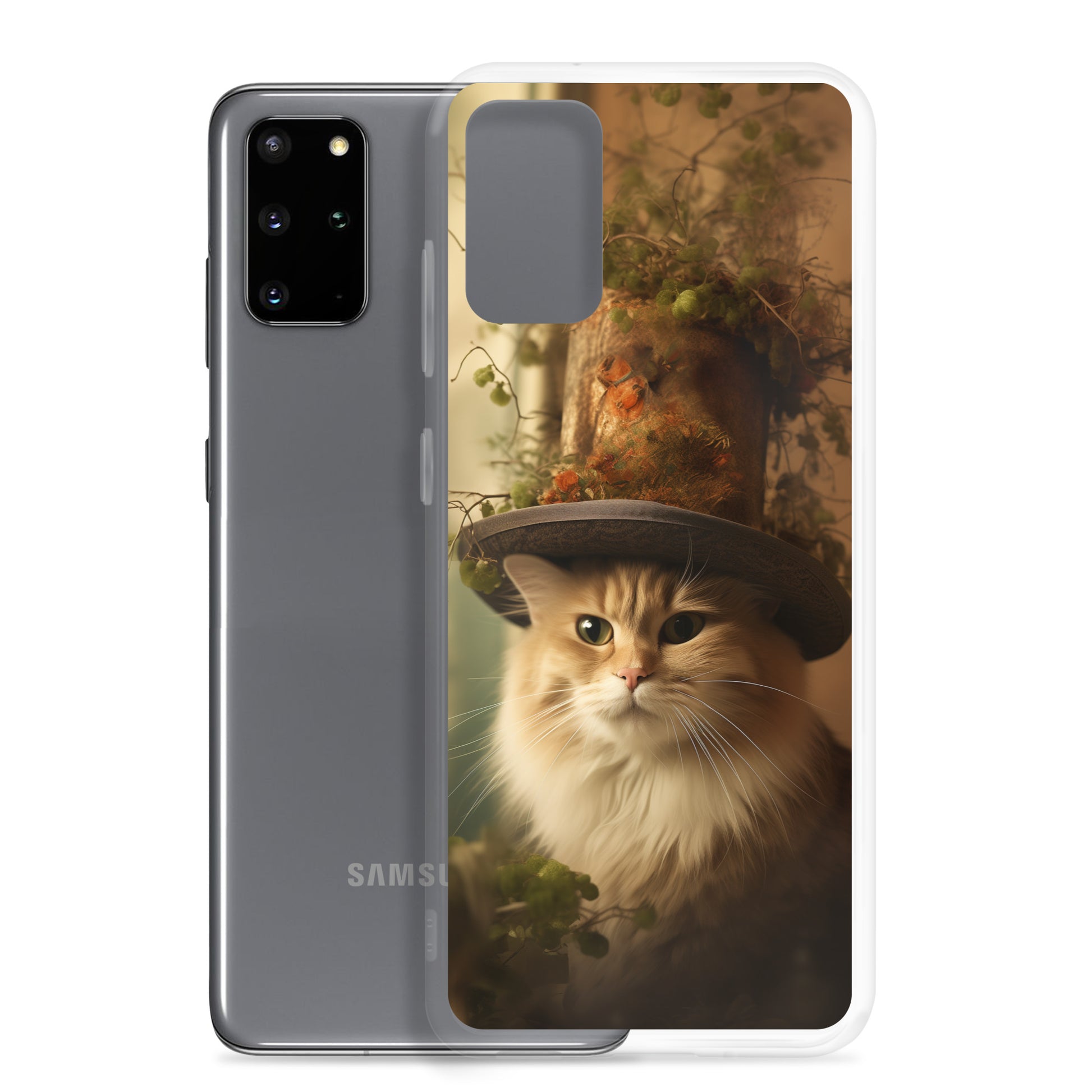 Cat Hat A Clear Case for Samsung®