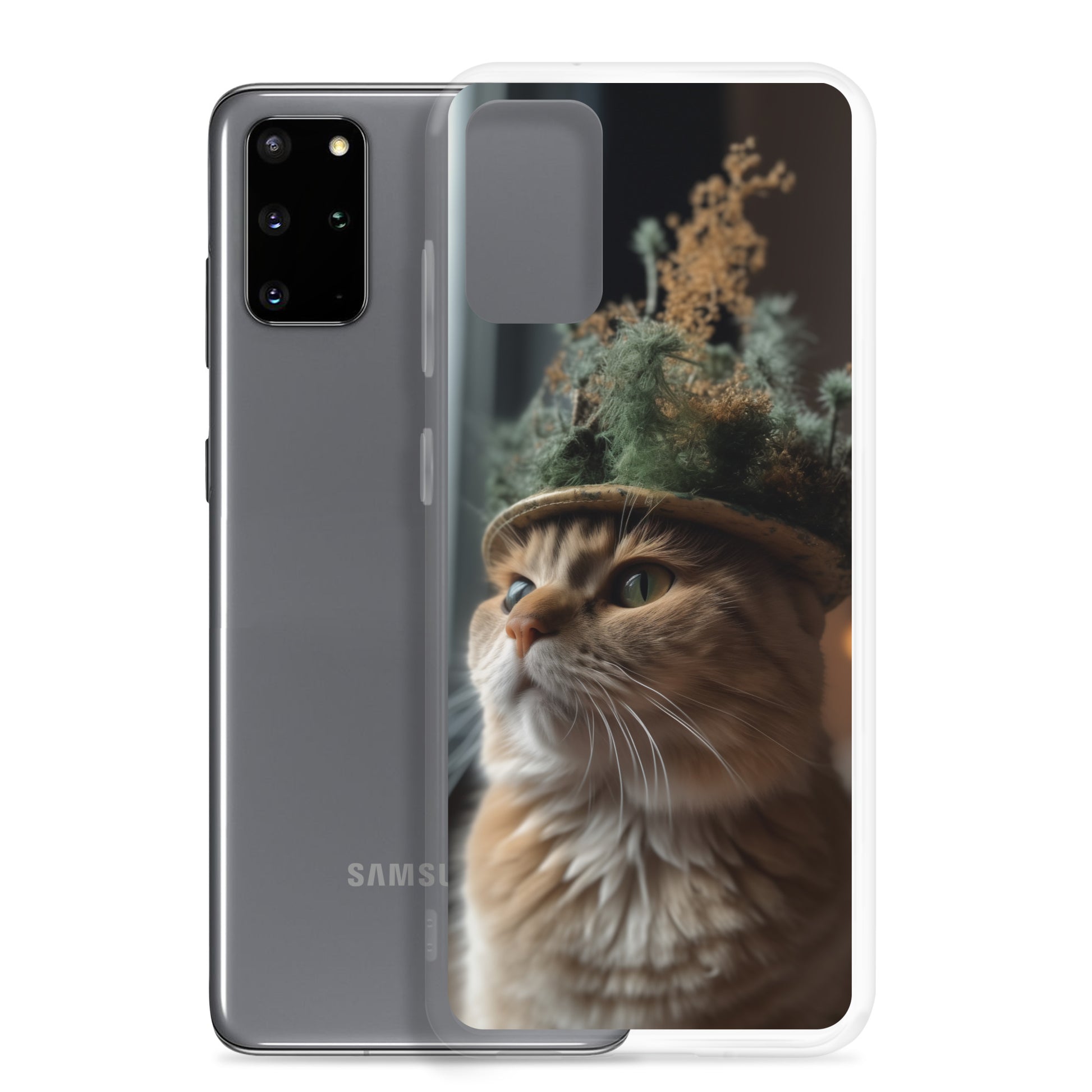 Cat Hat BClear Case for Samsung®