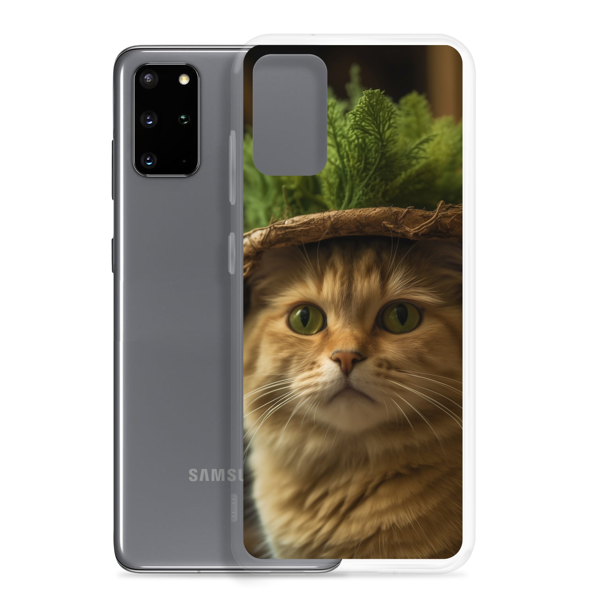 Cat Hat D Clear Case for Samsung®