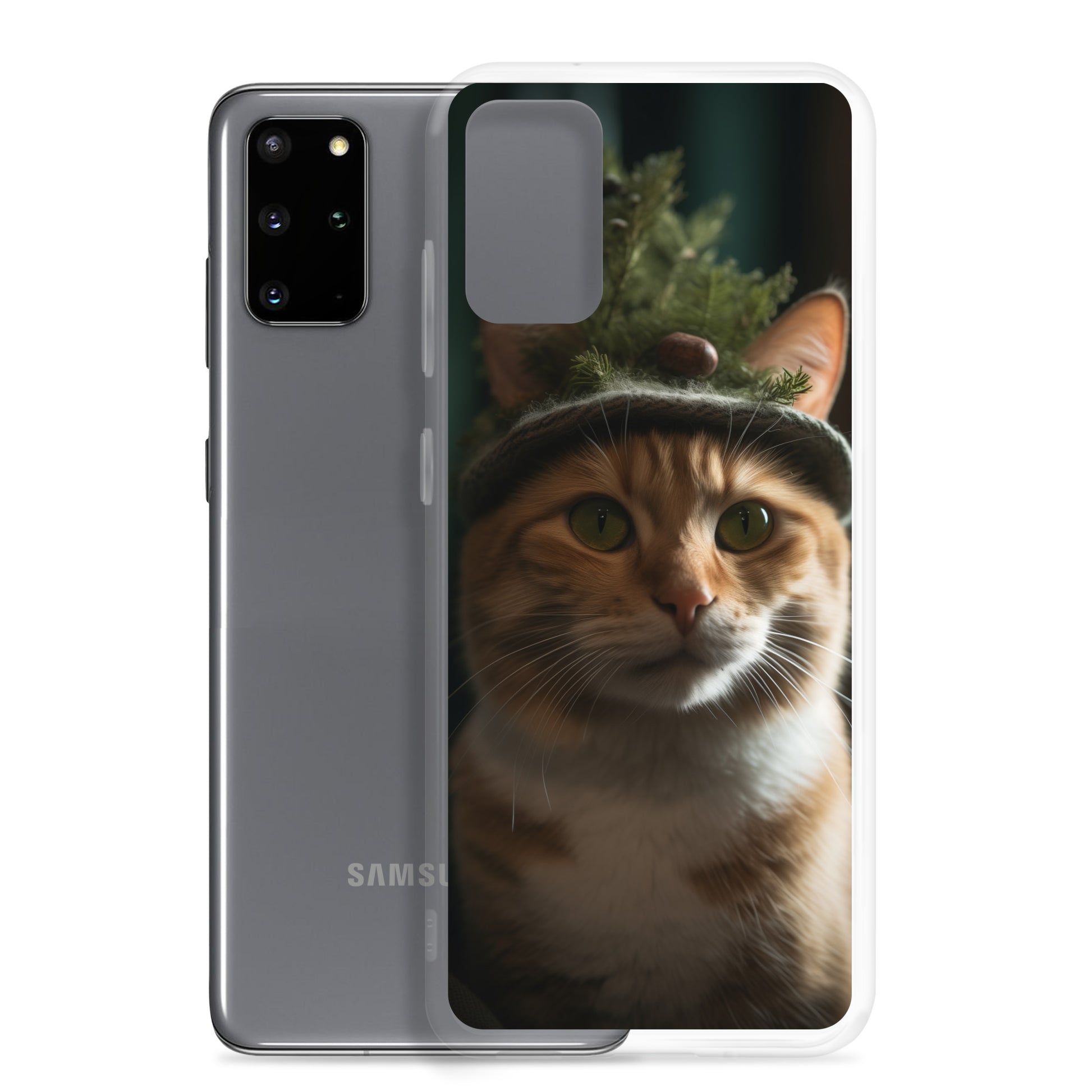 Cat Hat F Clear Case for Samsung®