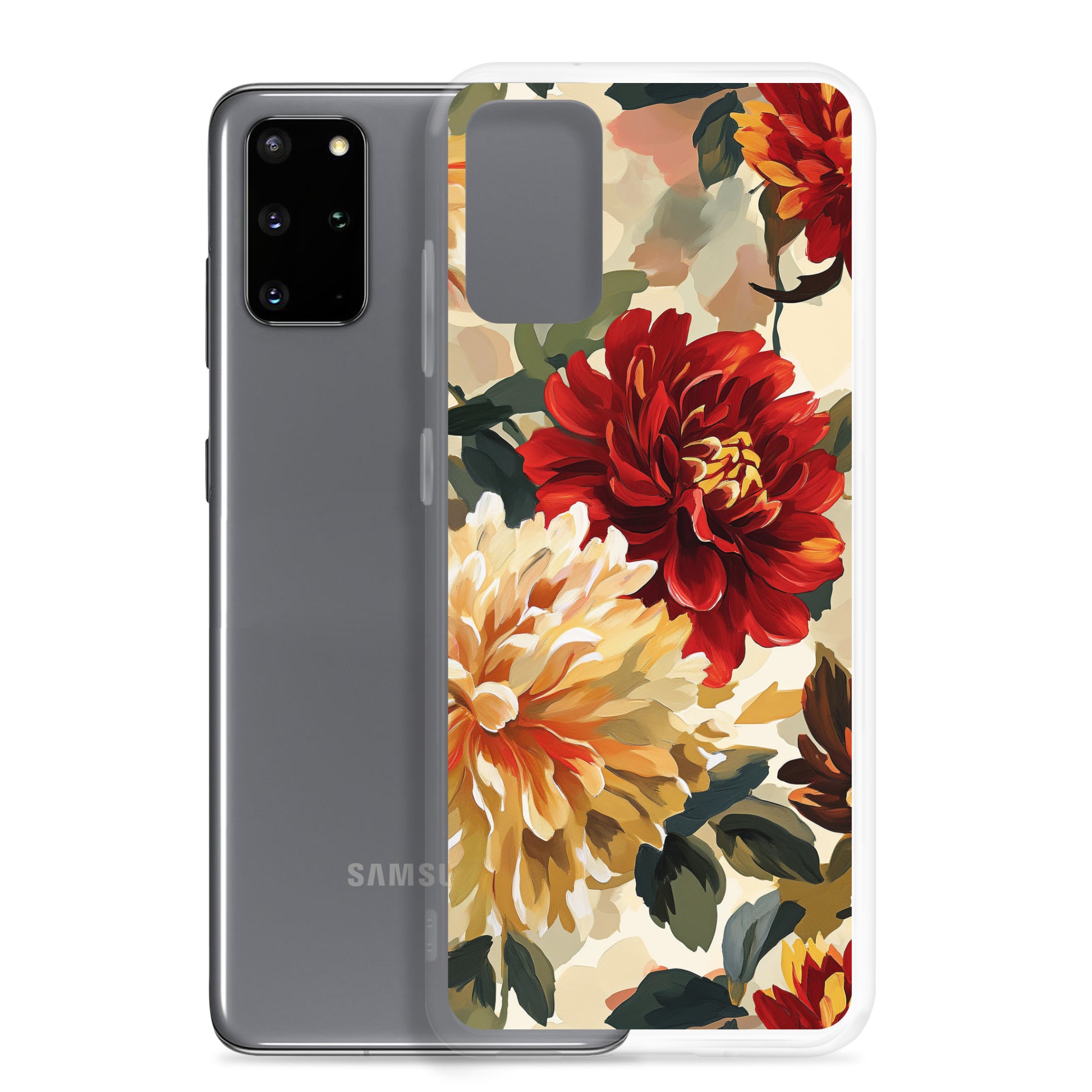 Flower Coral Clear Case for Samsung®