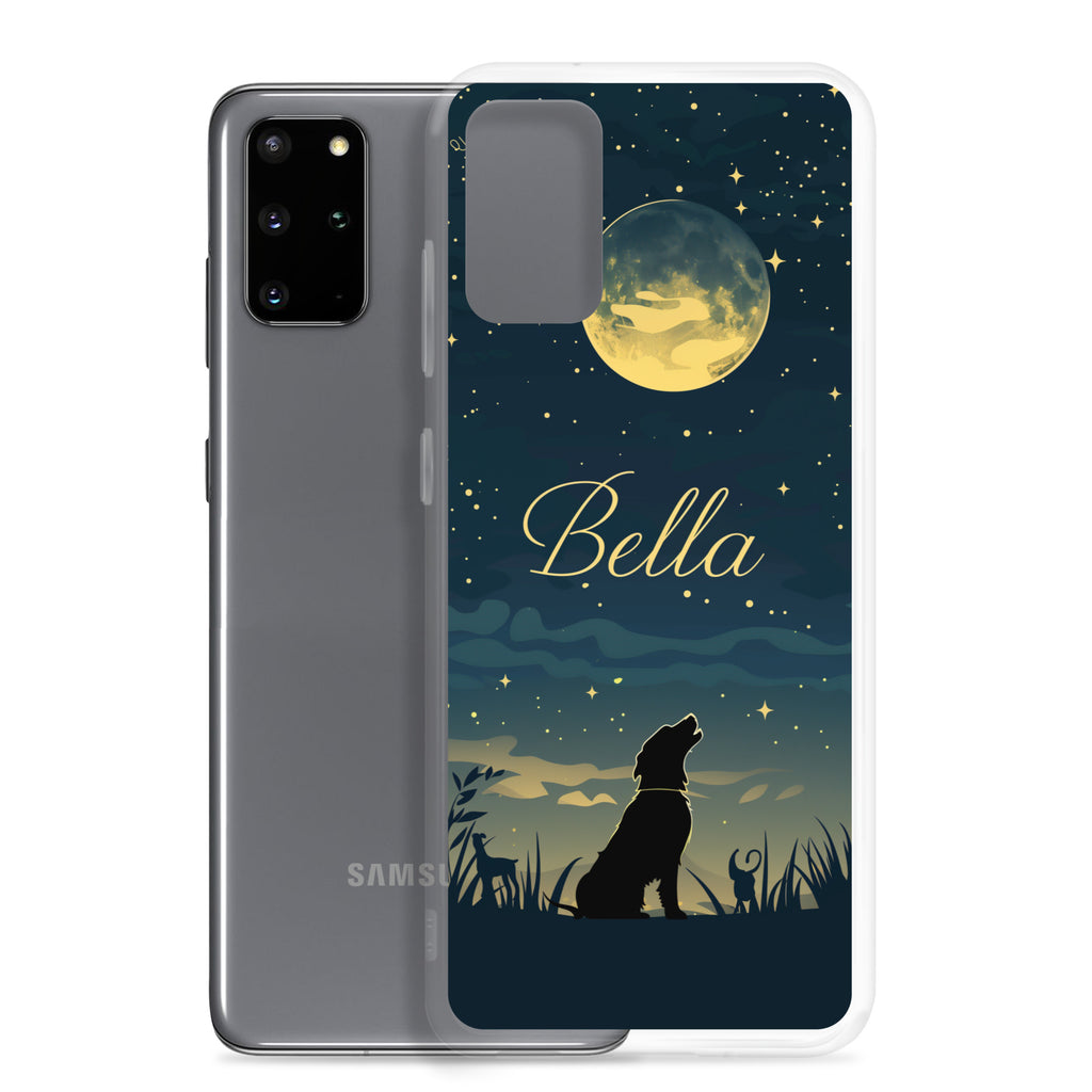 Canine Name Bella Clear Case for Samsung®