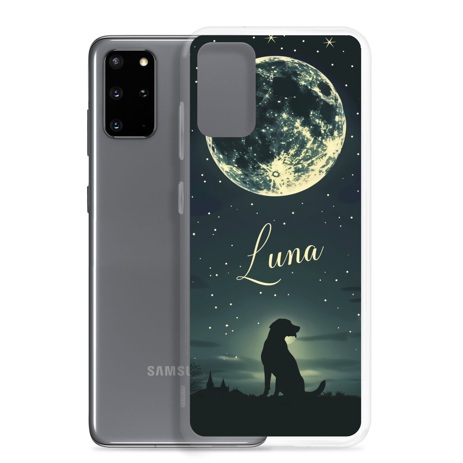 Canine Name Luna Clear Case for Samsung®