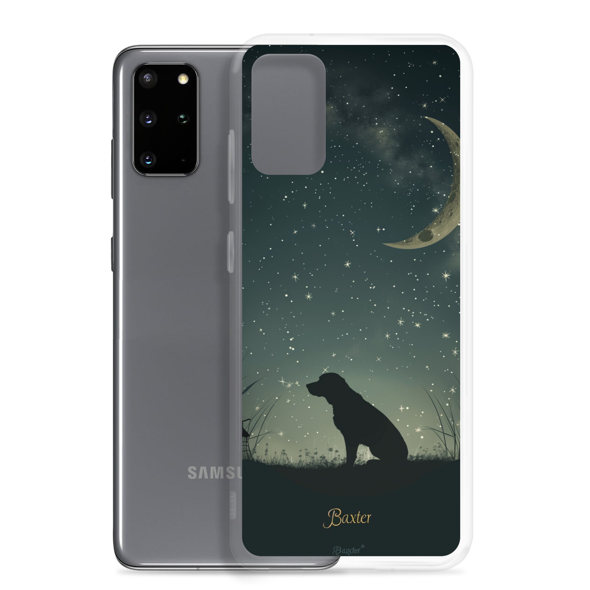 Canine Name Baxter Clear Case for Samsung®