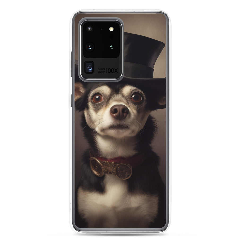 Top Hat Dog A Clear Case for Samsung®