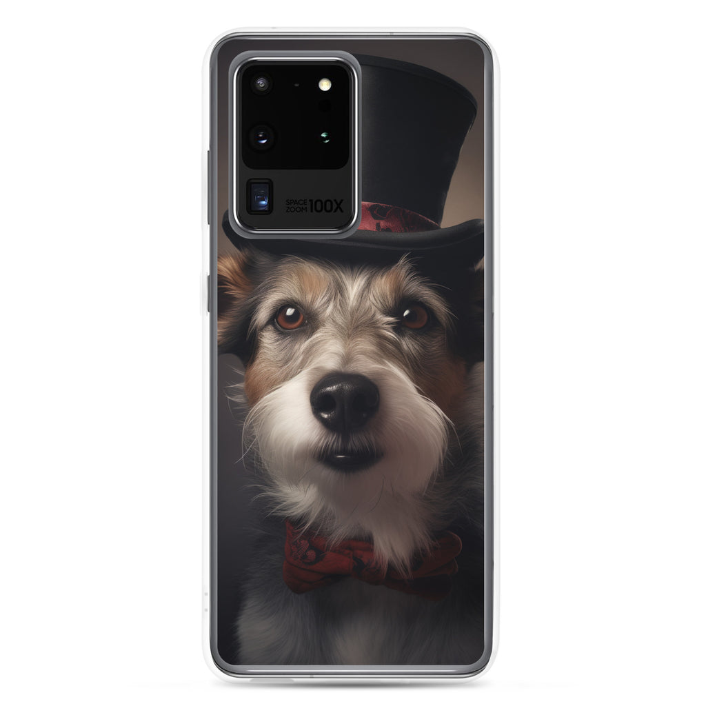 Top Hat Dog E Clear Case for Samsung®