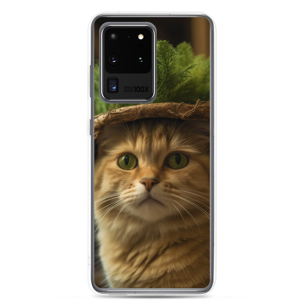 Cat Hat D Clear Case for Samsung®