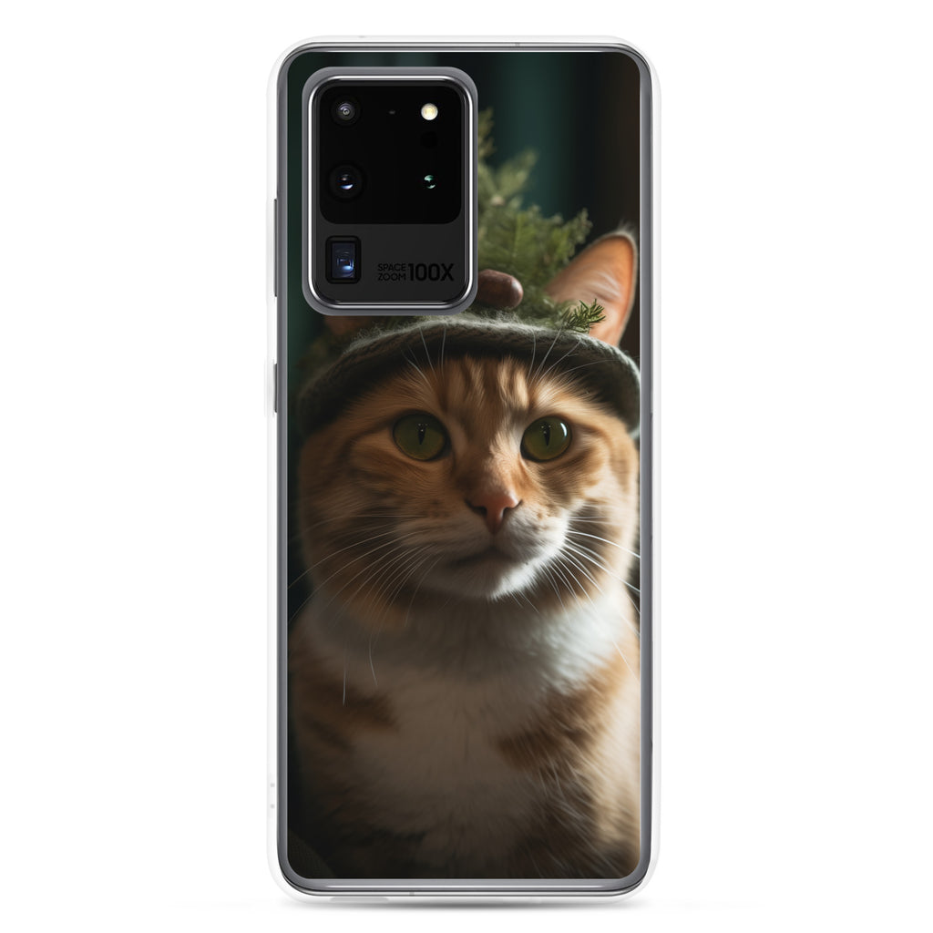 Cat Hat F Clear Case for Samsung®