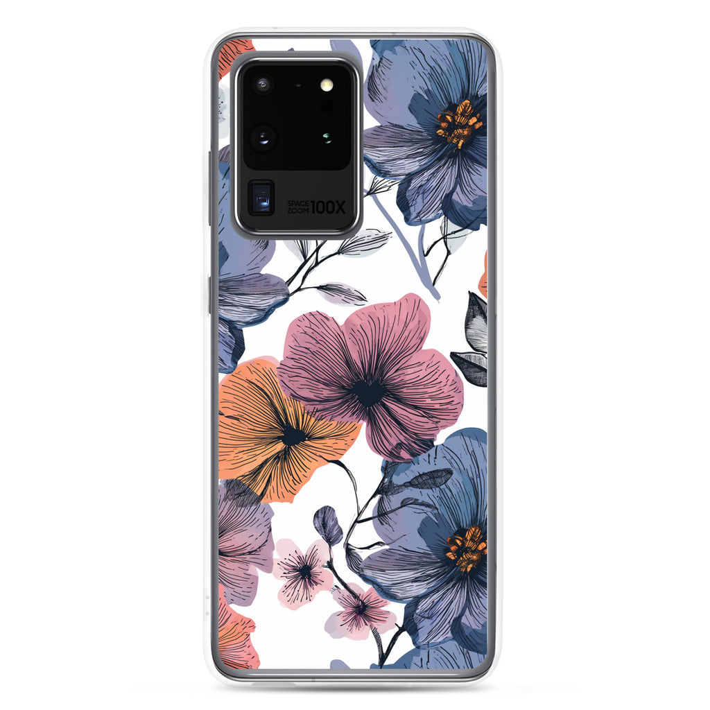 Flower Beautiful Clear Case for Samsung®