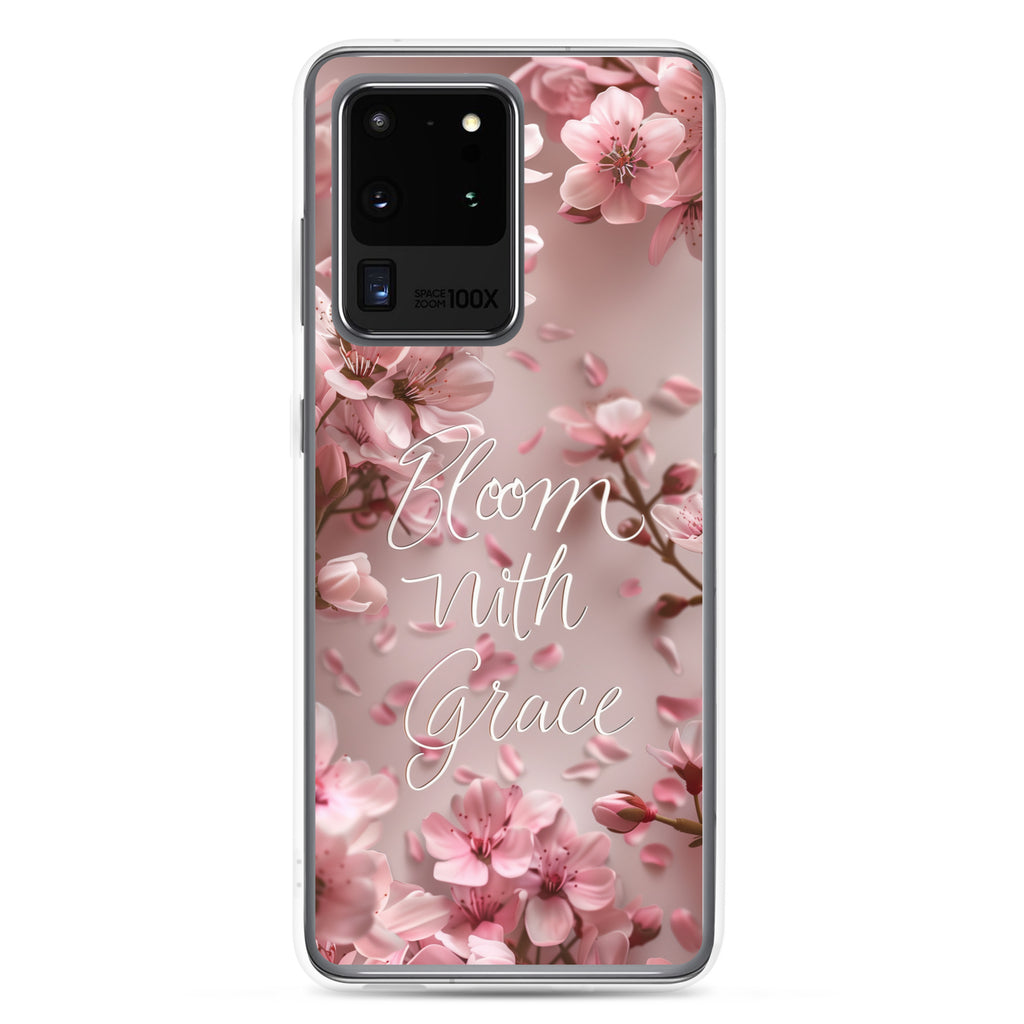 Inspirational Blossoms A Clear Case for Samsung®