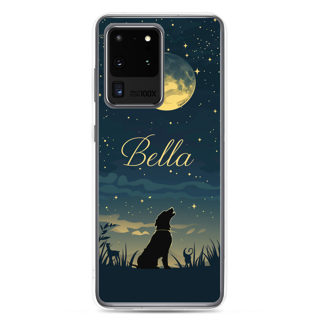 Canine Name Bella Clear Case for Samsung®