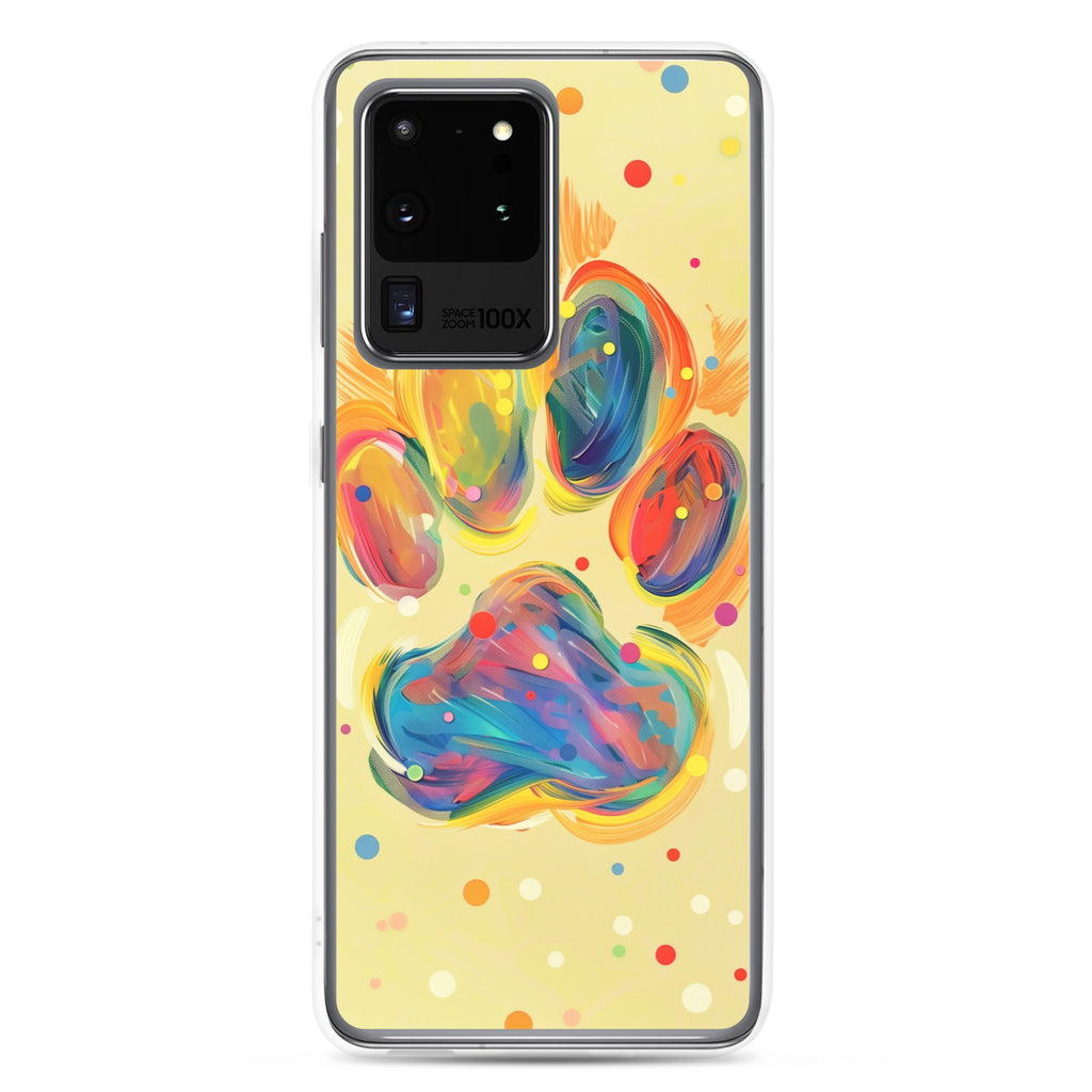 Artistic PawPrints Dreamscape Clear Case for Samsung®