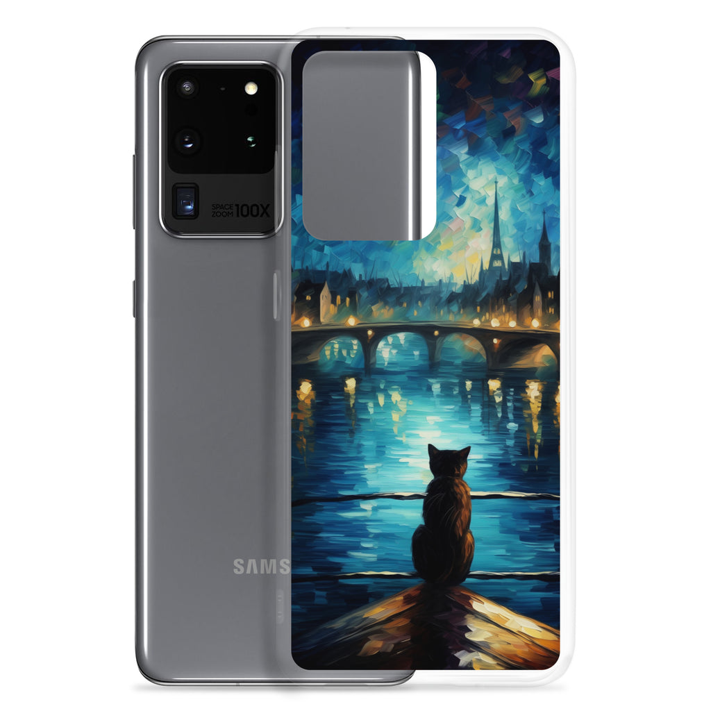 River Cat B Clear Case for Samsung®