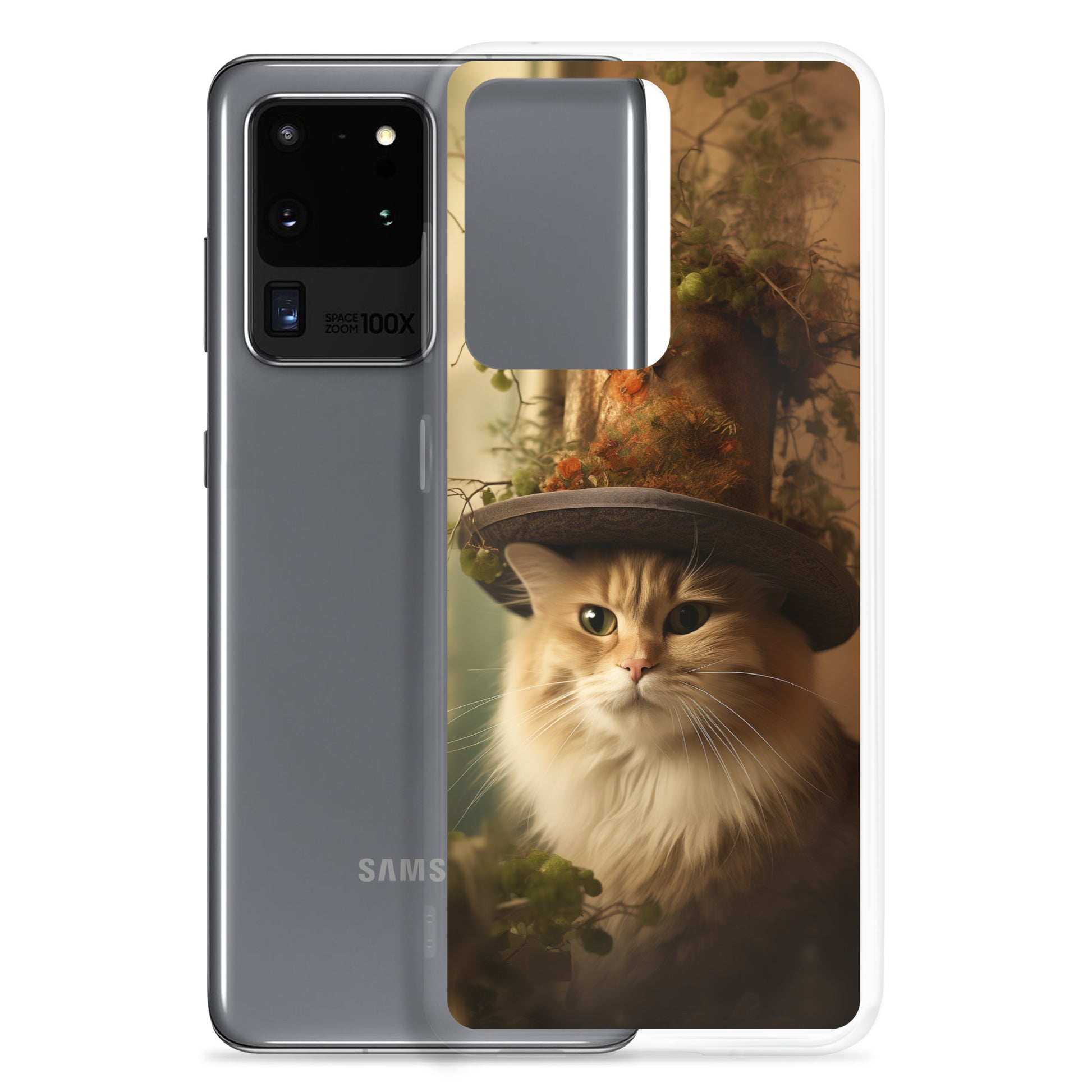 Cat Hat A Clear Case for Samsung®