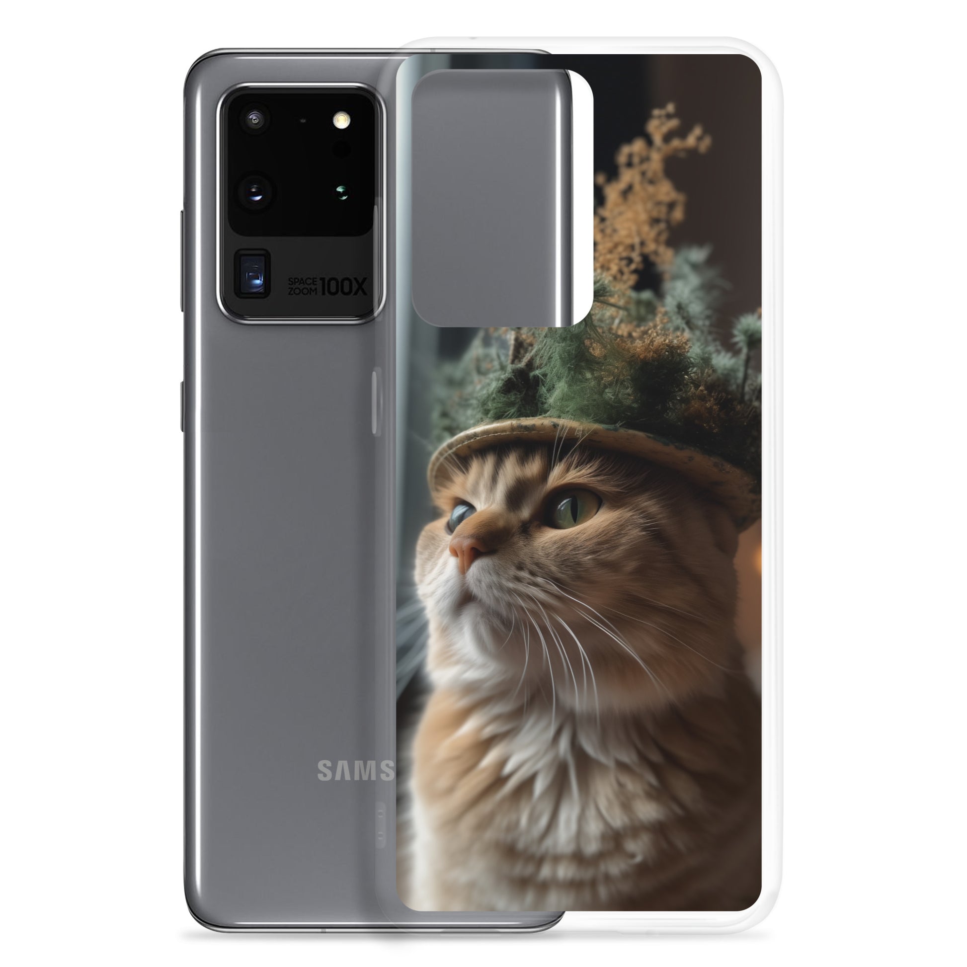 Cat Hat BClear Case for Samsung®