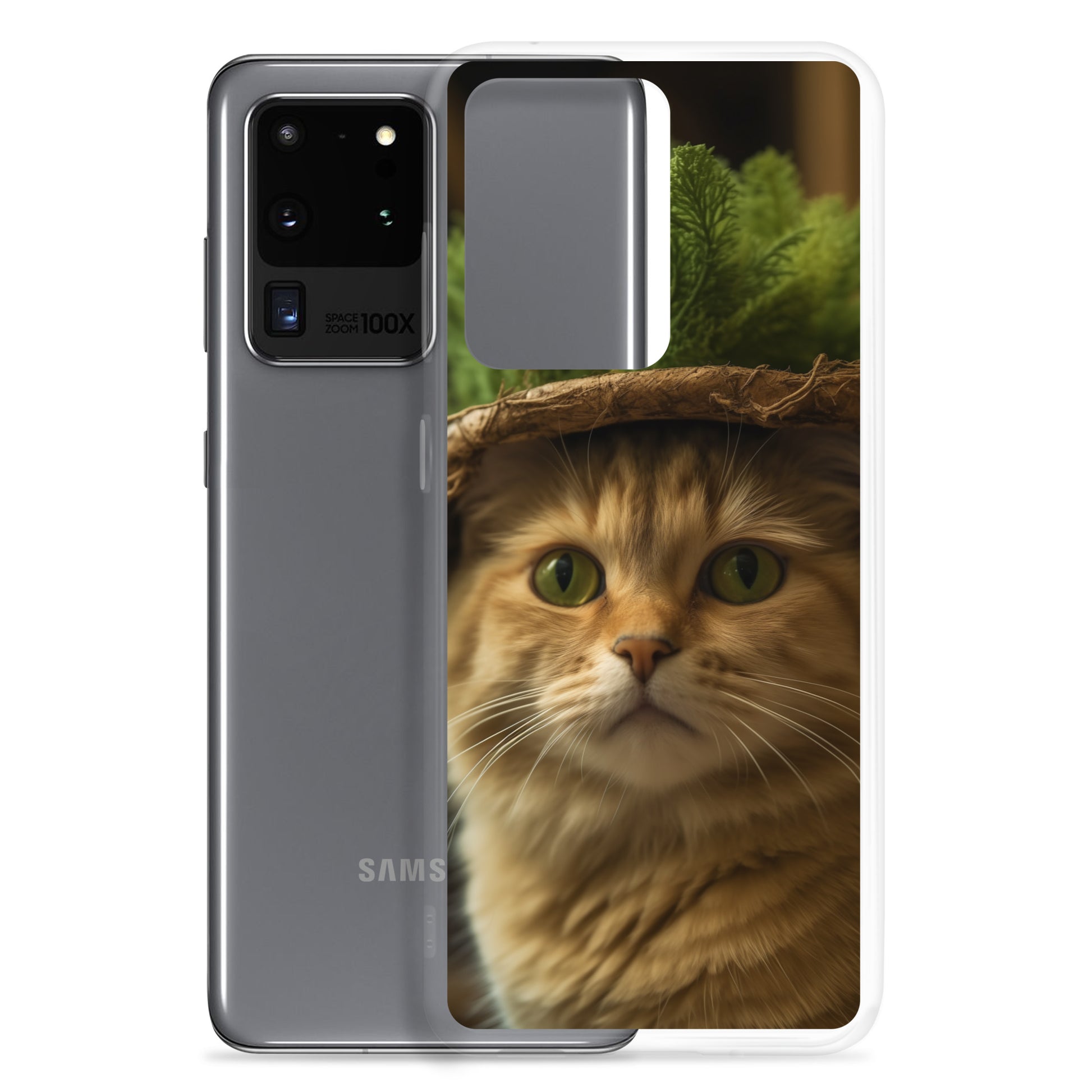 Cat Hat D Clear Case for Samsung®