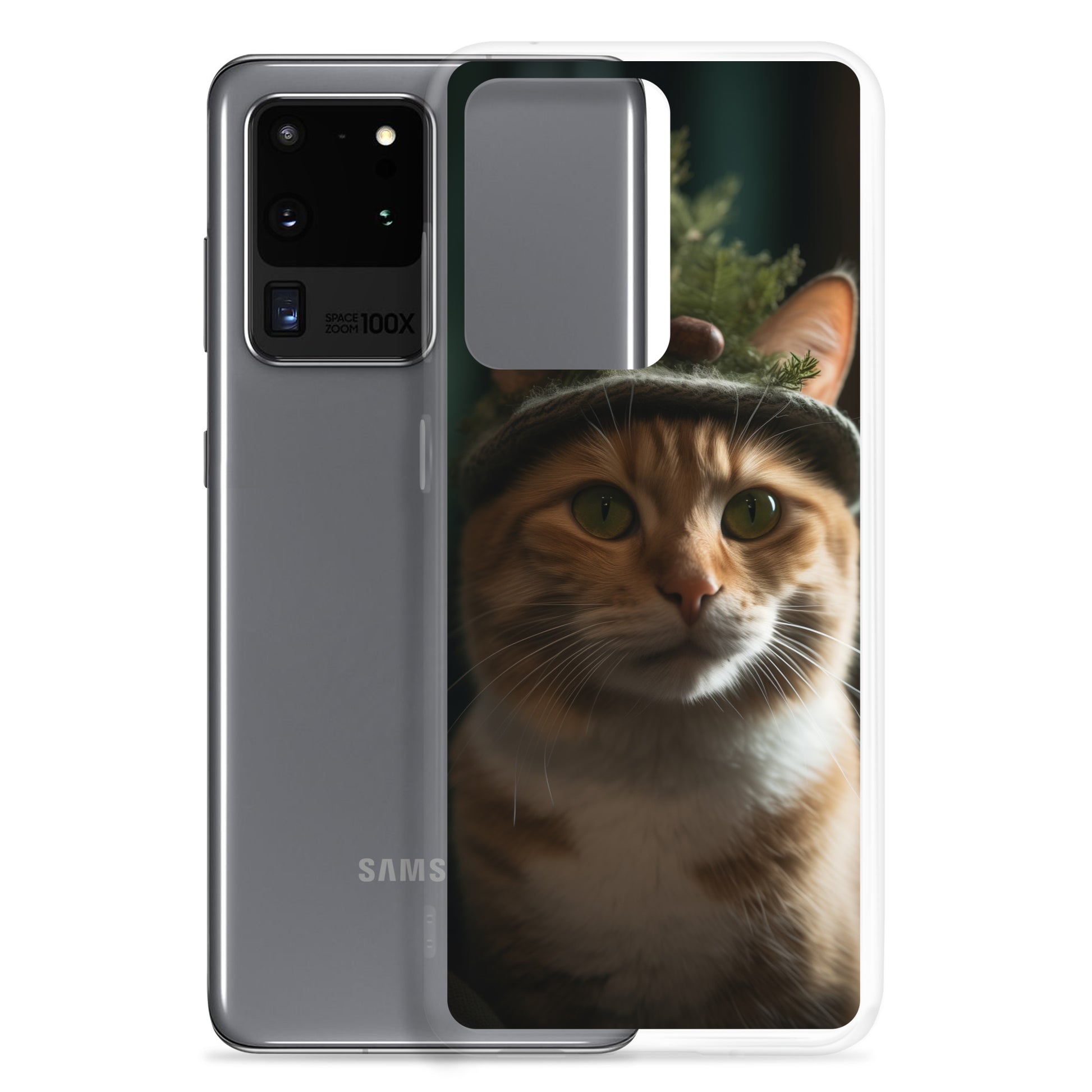 Cat Hat F Clear Case for Samsung®