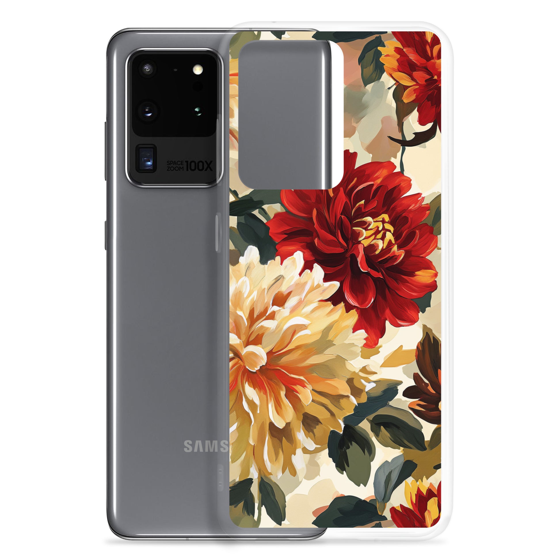 Flower Coral Clear Case for Samsung®