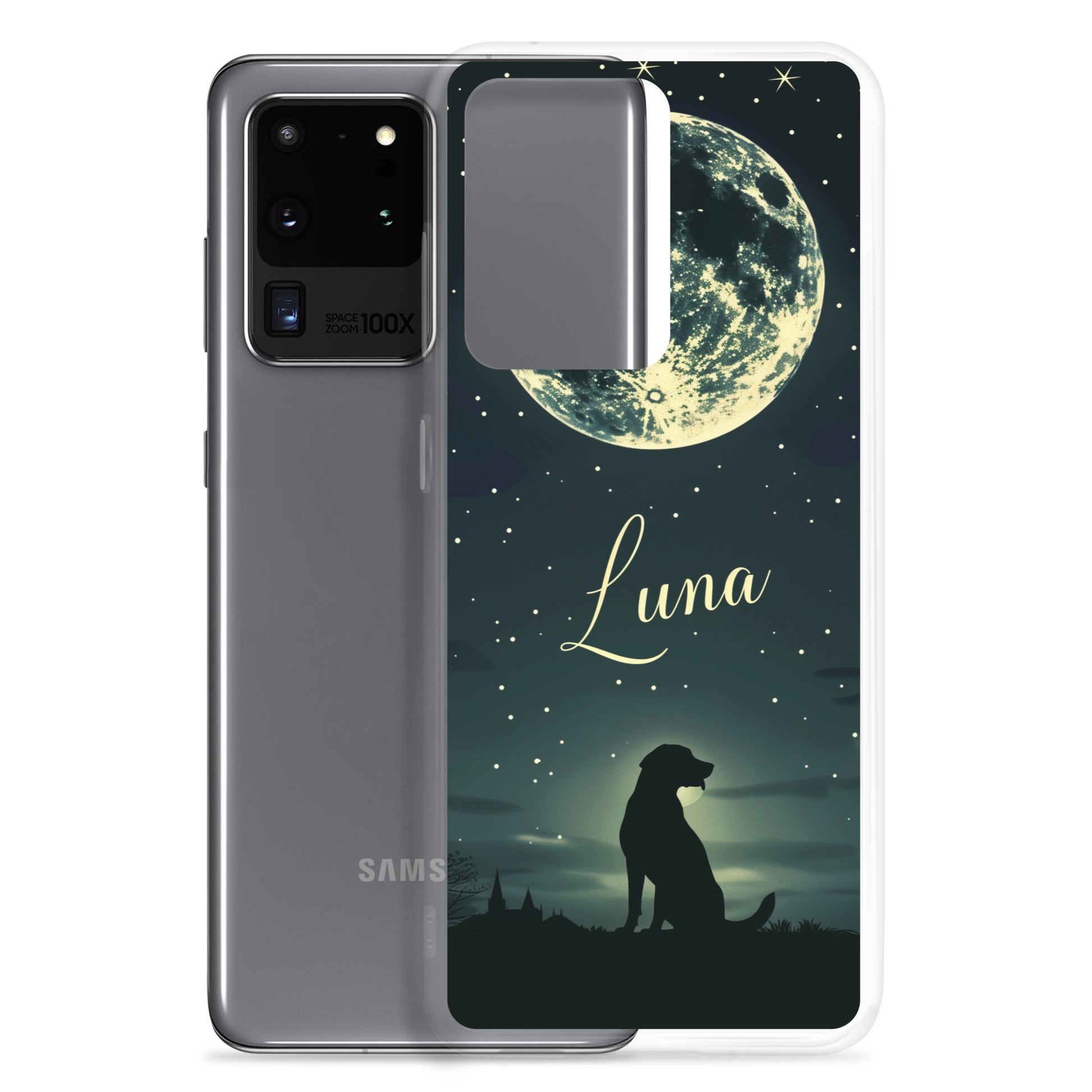Canine Name Luna Clear Case for Samsung®