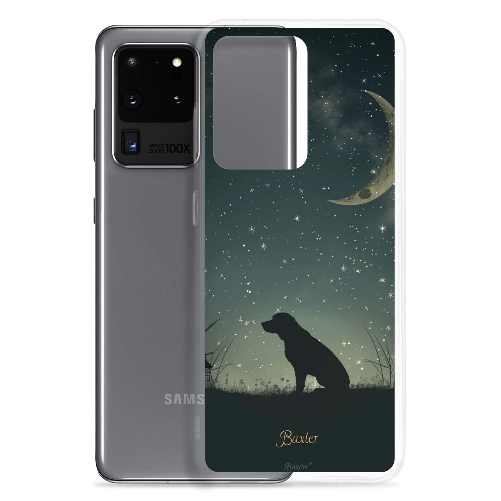 Canine Name Baxter Clear Case for Samsung®