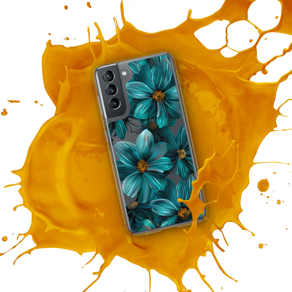 Floral Symphony D Clear Case for Samsung®