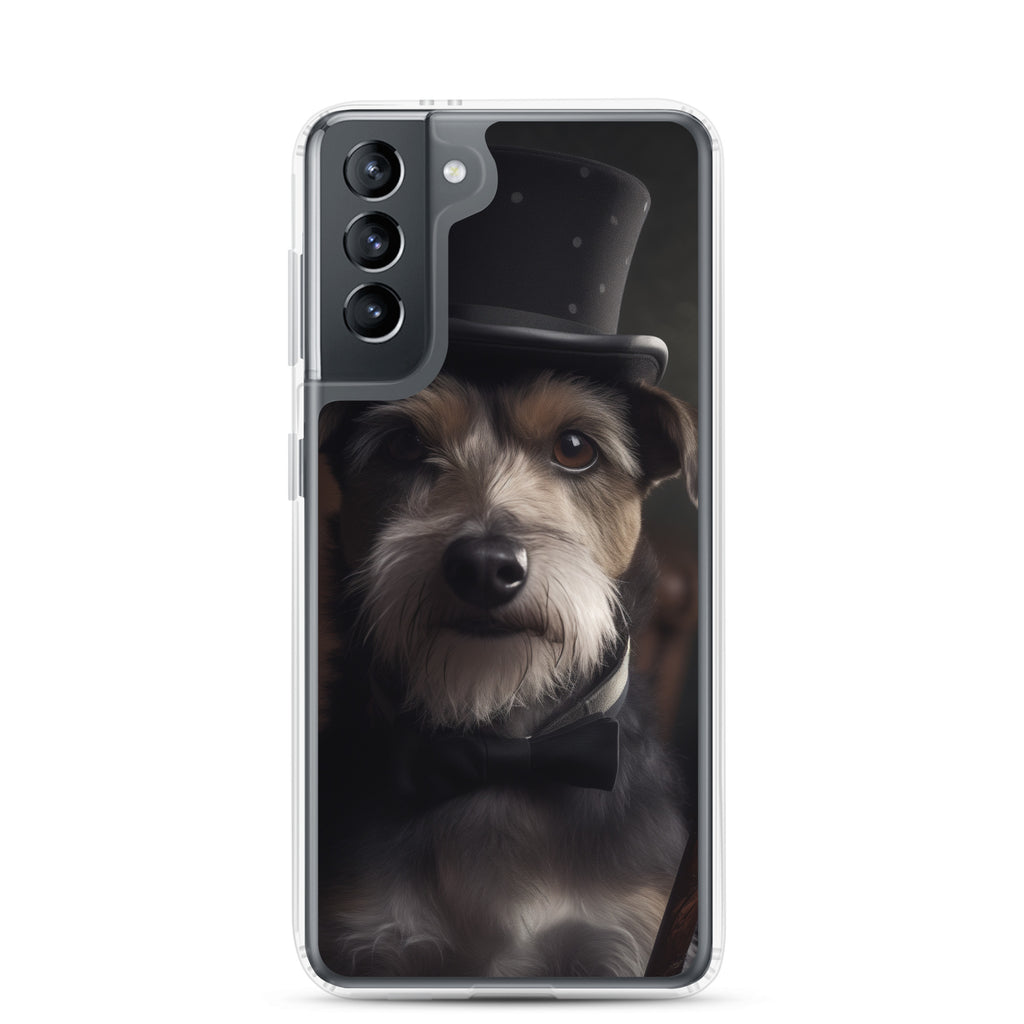 Top Hat Dog C Clear Case for Samsung®