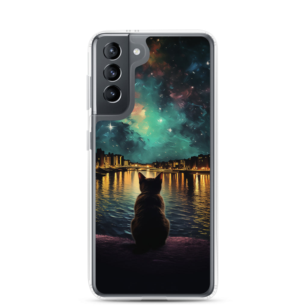 River Cat A Clear Case for Samsung®