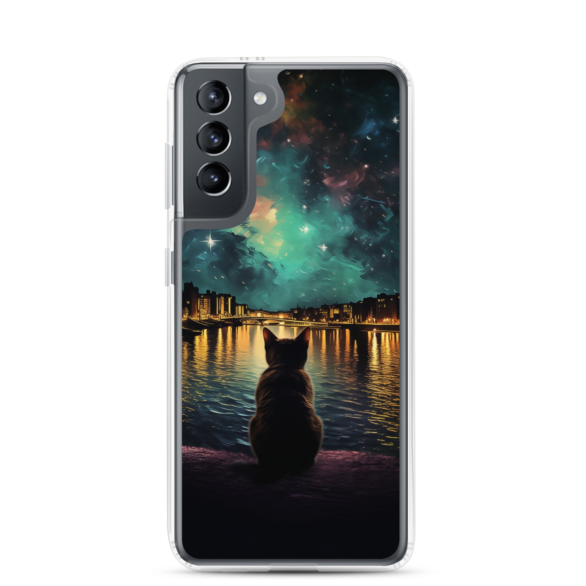 River Cat A Clear Case for Samsung®