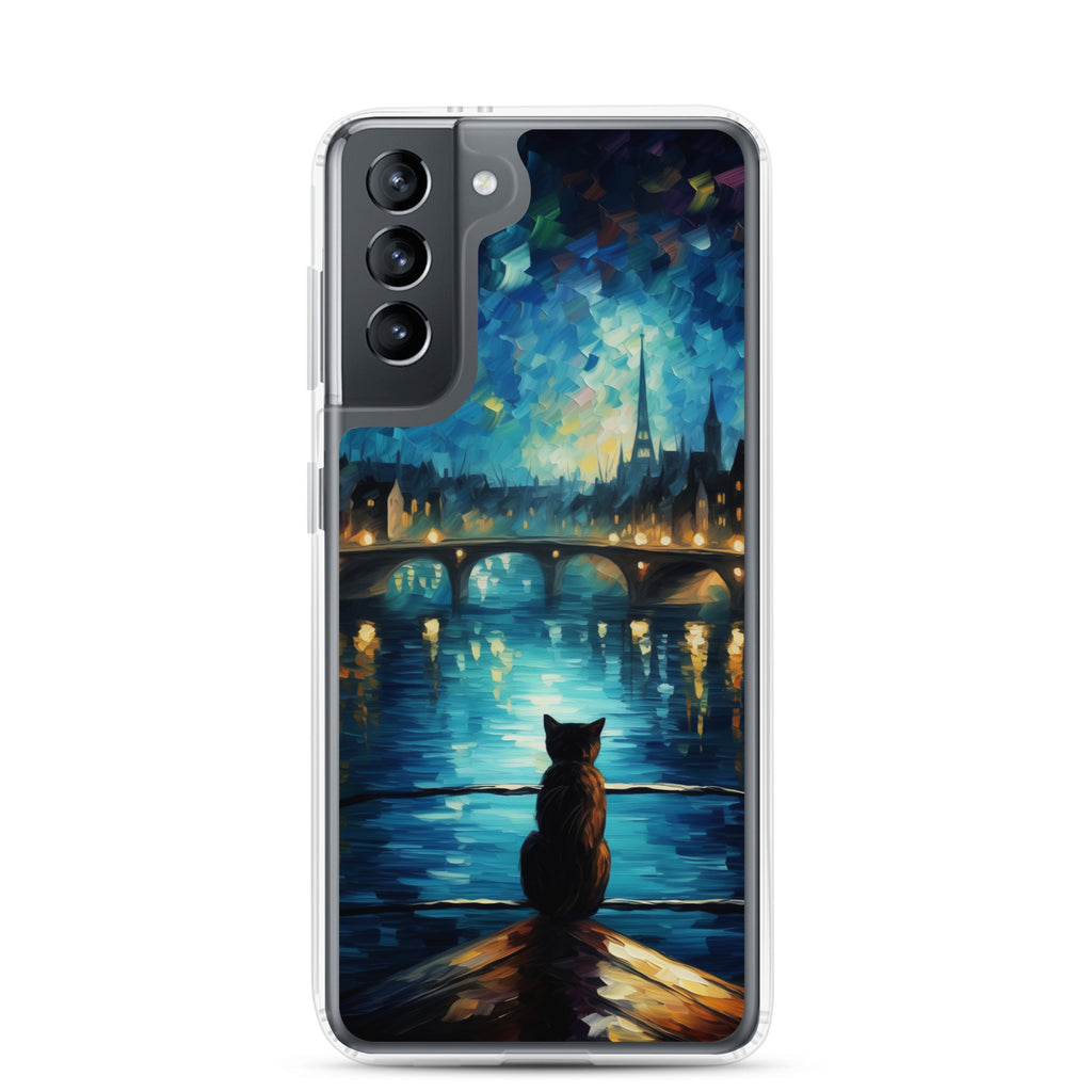 River Cat B Clear Case for Samsung®