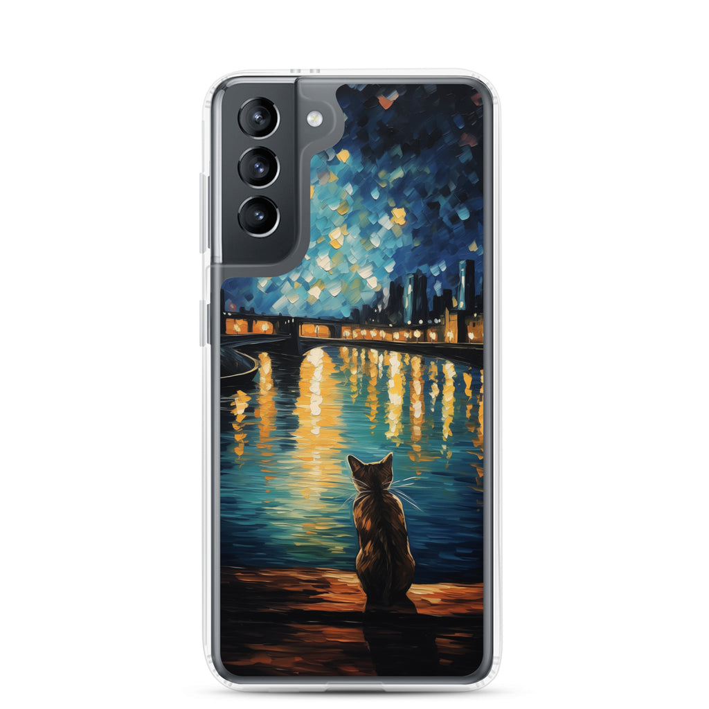 River Cat C Clear Case for Samsung®