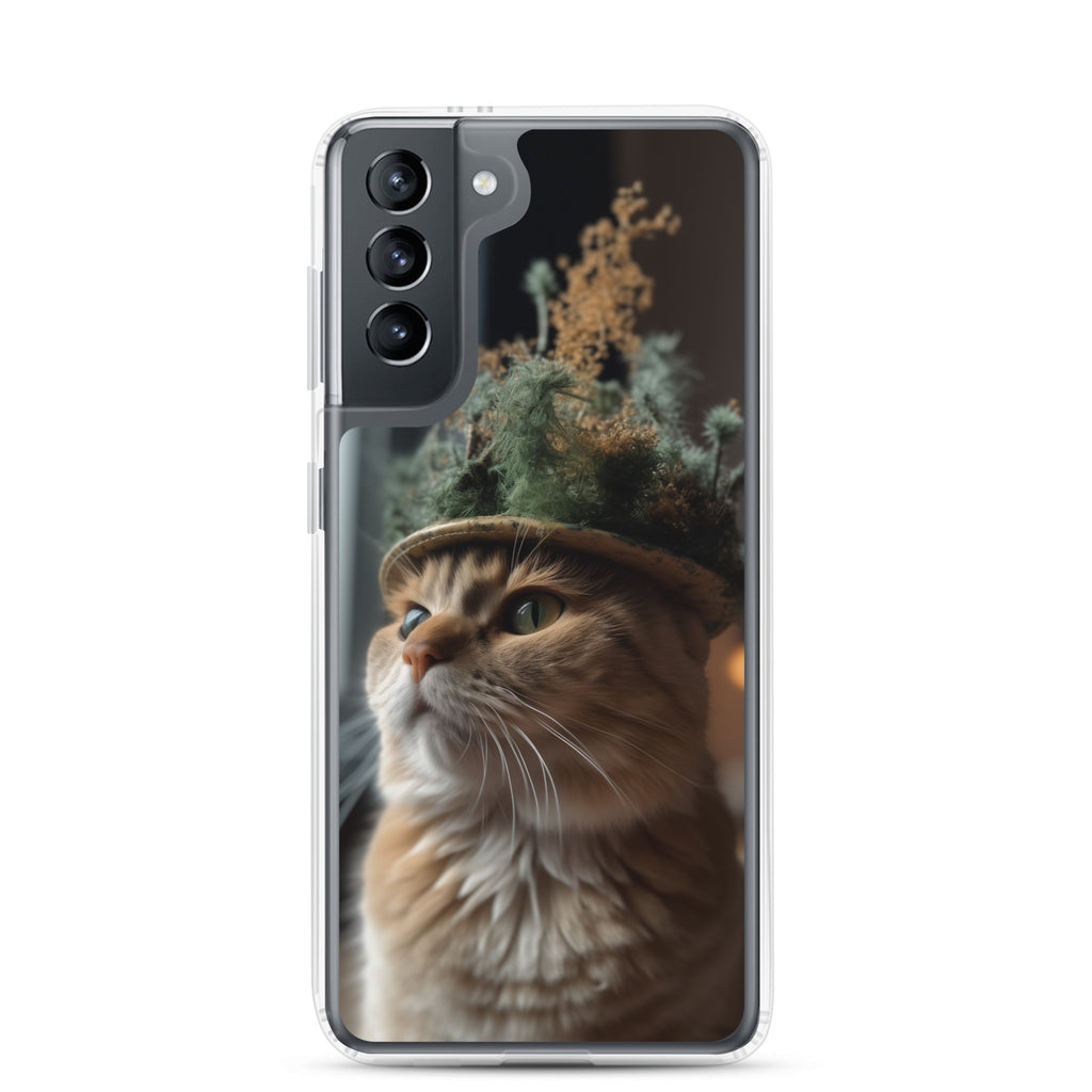 Cat Hat BClear Case for Samsung®