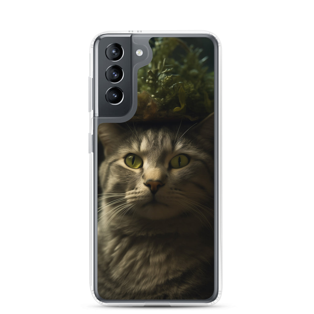 Cat Hat C Clear Case for Samsung®