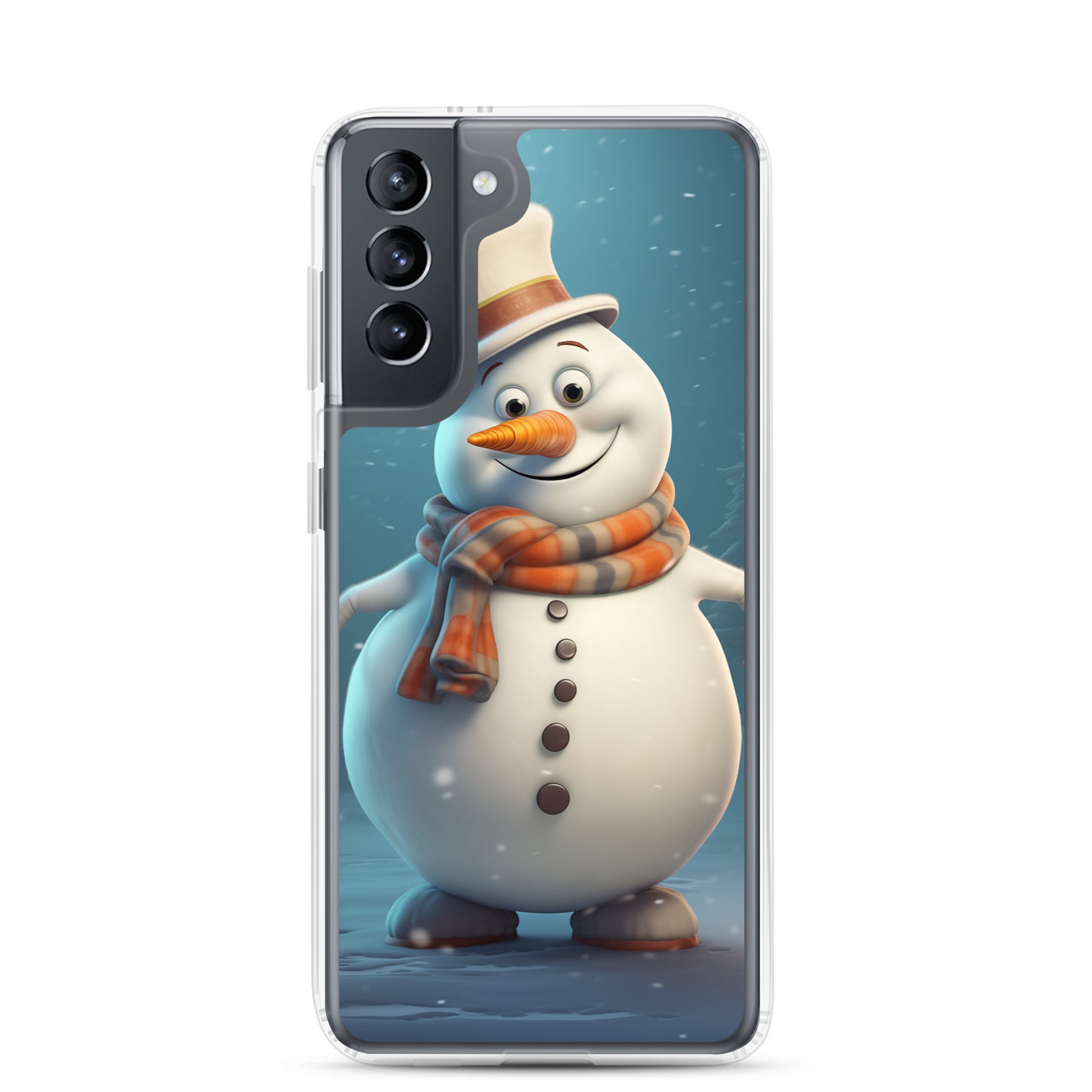 Snowman Bailey Clear Case for Samsung®
