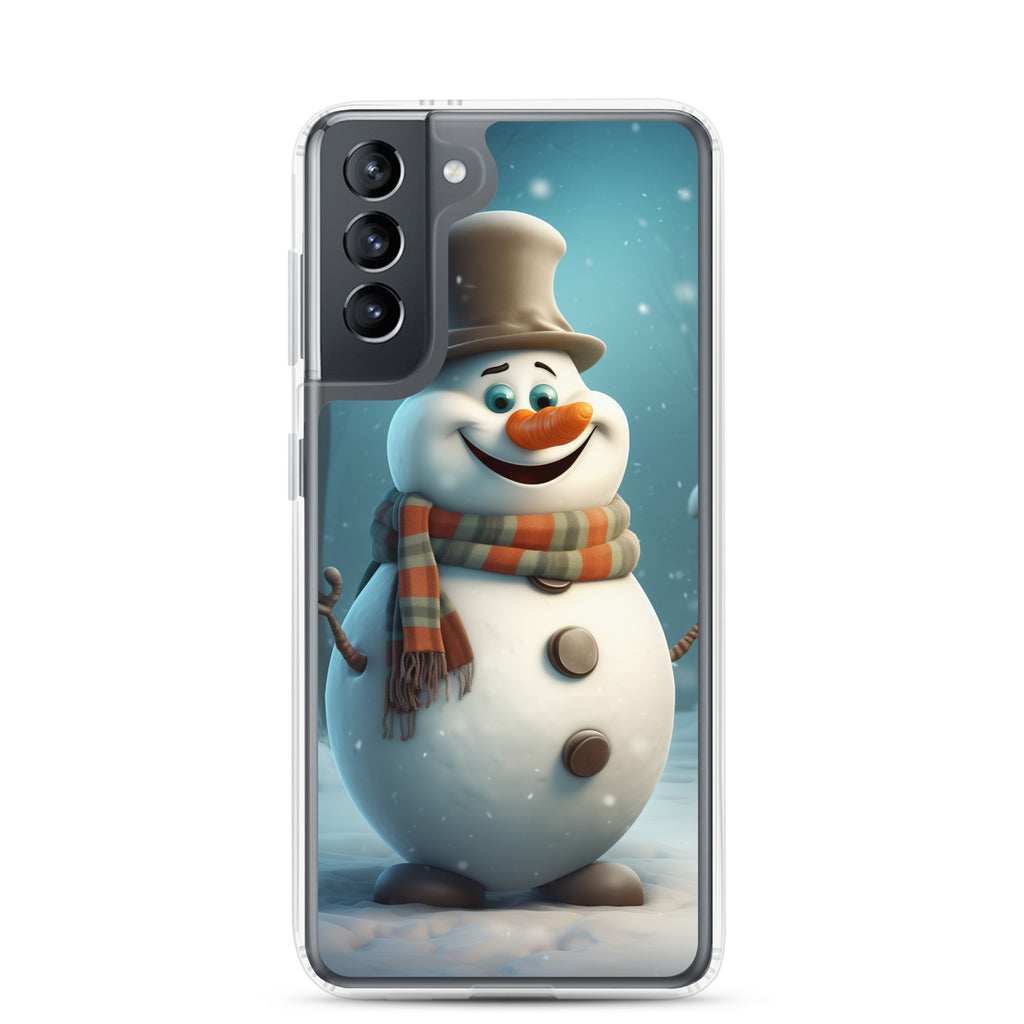 Snowman Finley Clear Case for Samsung®