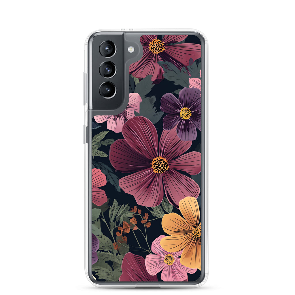 Flower Enchanting Clear Case for Samsung®