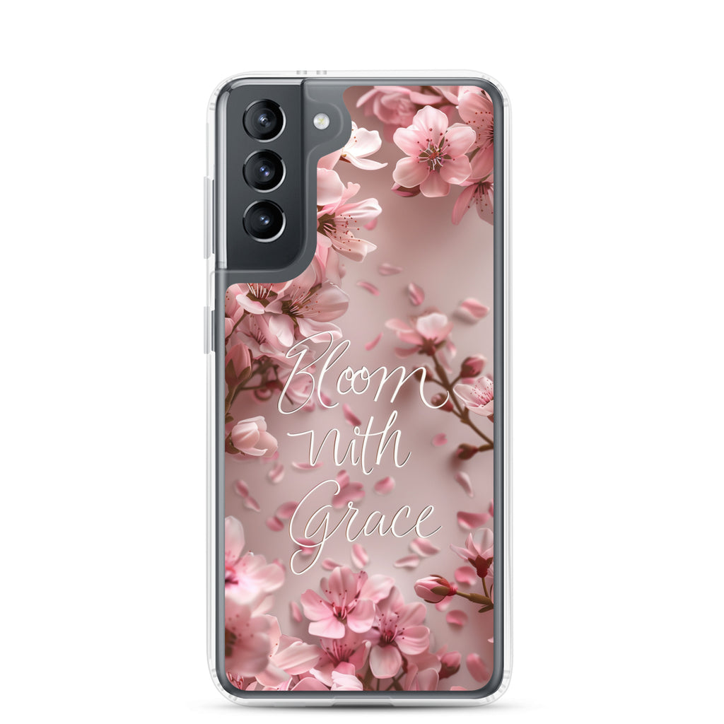 Inspirational Blossoms A Clear Case for Samsung®